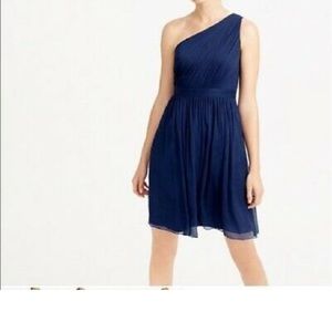 J. Crew Kiley Silk Chiffon Dress